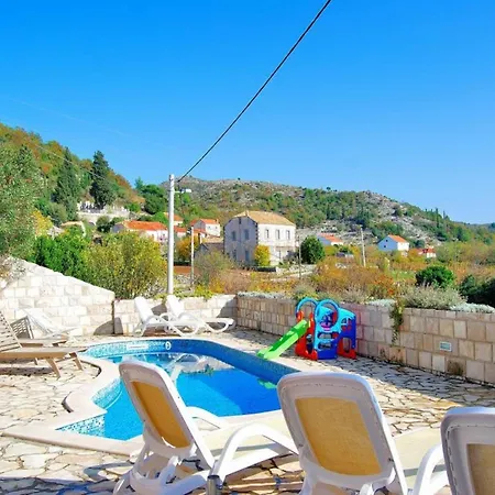 Tony - Five Bedroom With Terrace, Swimming Pool And Sea View Villa Orasac